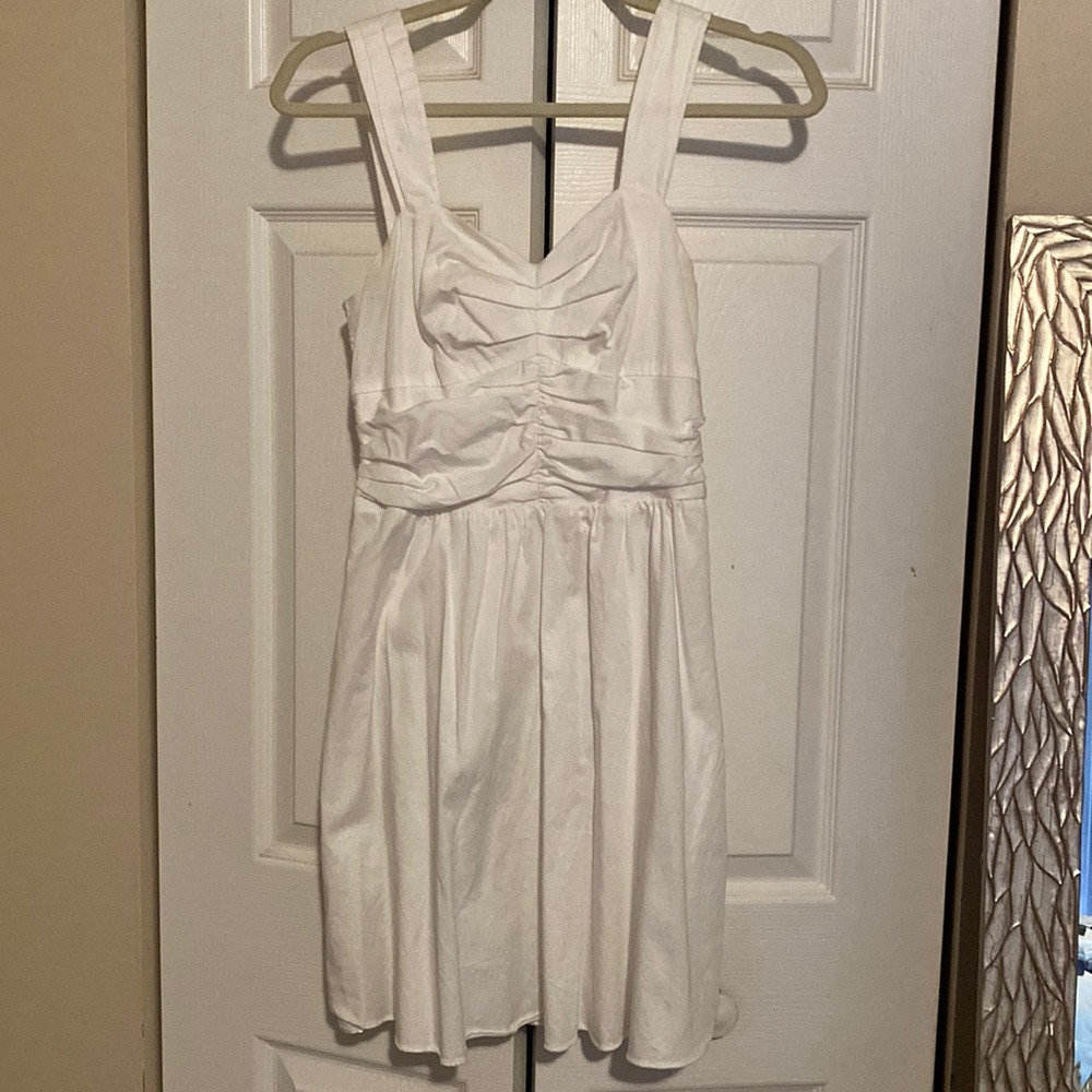 Express short white dress. Perfect for summer, sorority or beach party.